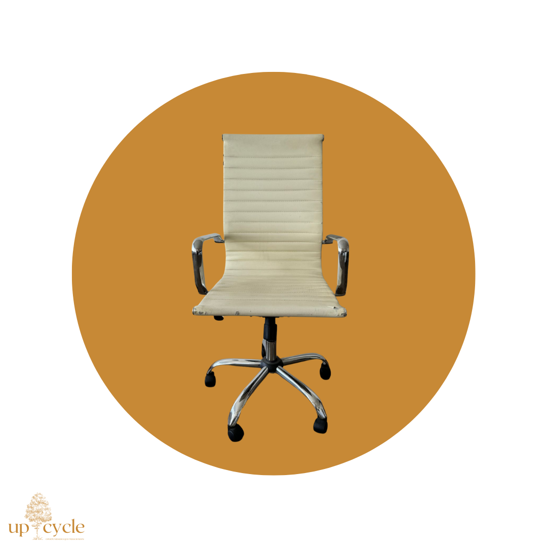 Silla de Oficina de Piel