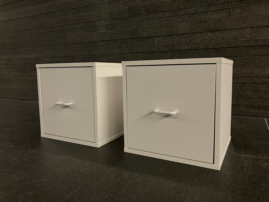 Archiveros de MDF Blancos