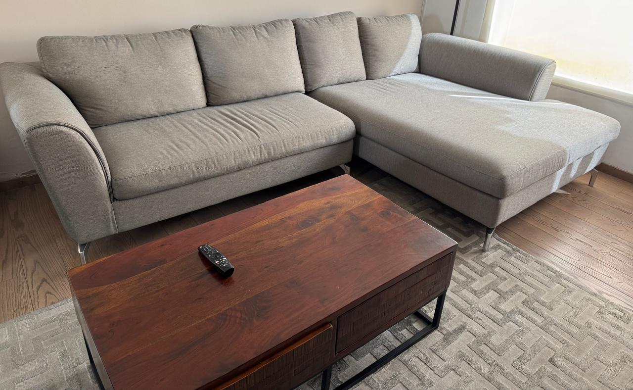 Sofá Modular en Escuadra Gris